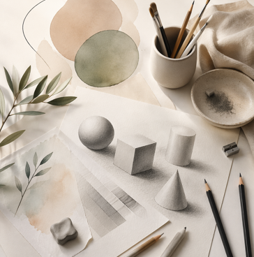 أساسيات التظليل بالرصاص