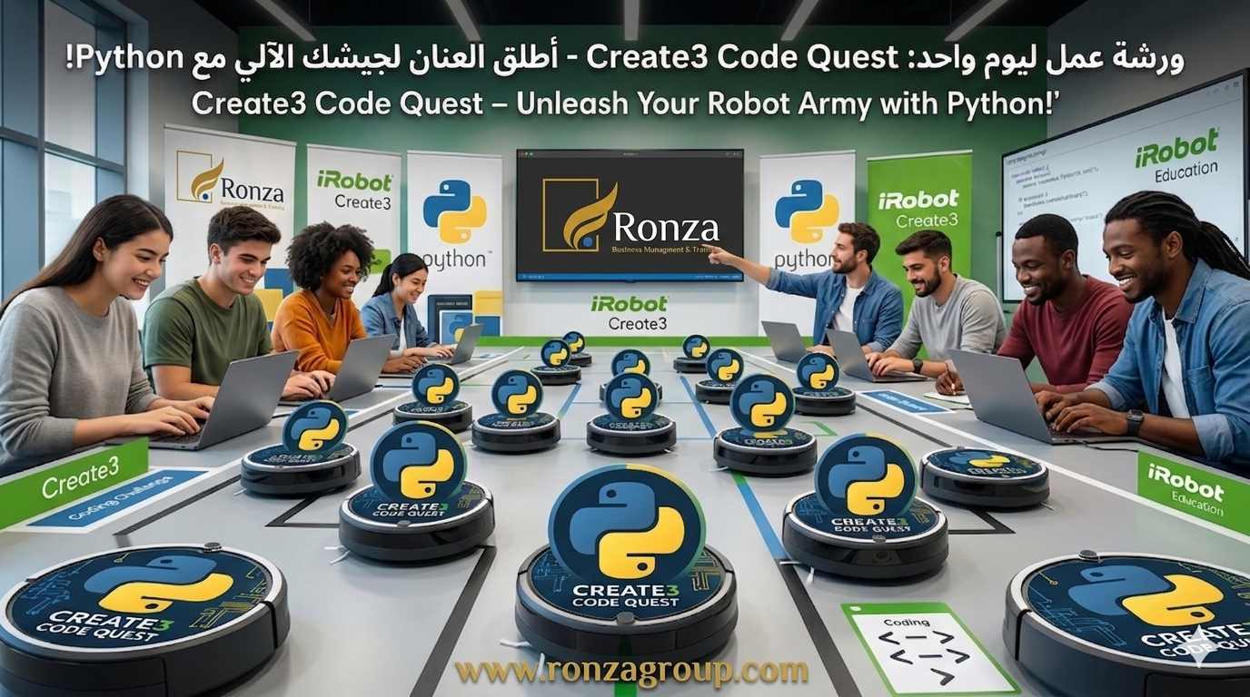 🚀 One-Day Workshop: "Create3 Code Quest – Unleash Your Robot Army with Python!"