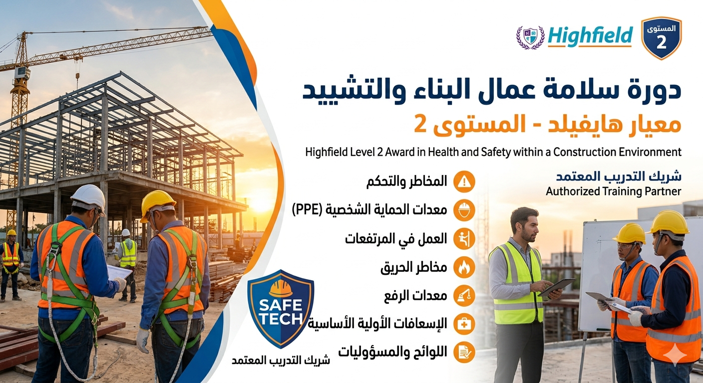 سلامة عمال البناء والتشييد - معيار هايفيلد - المستوى 2